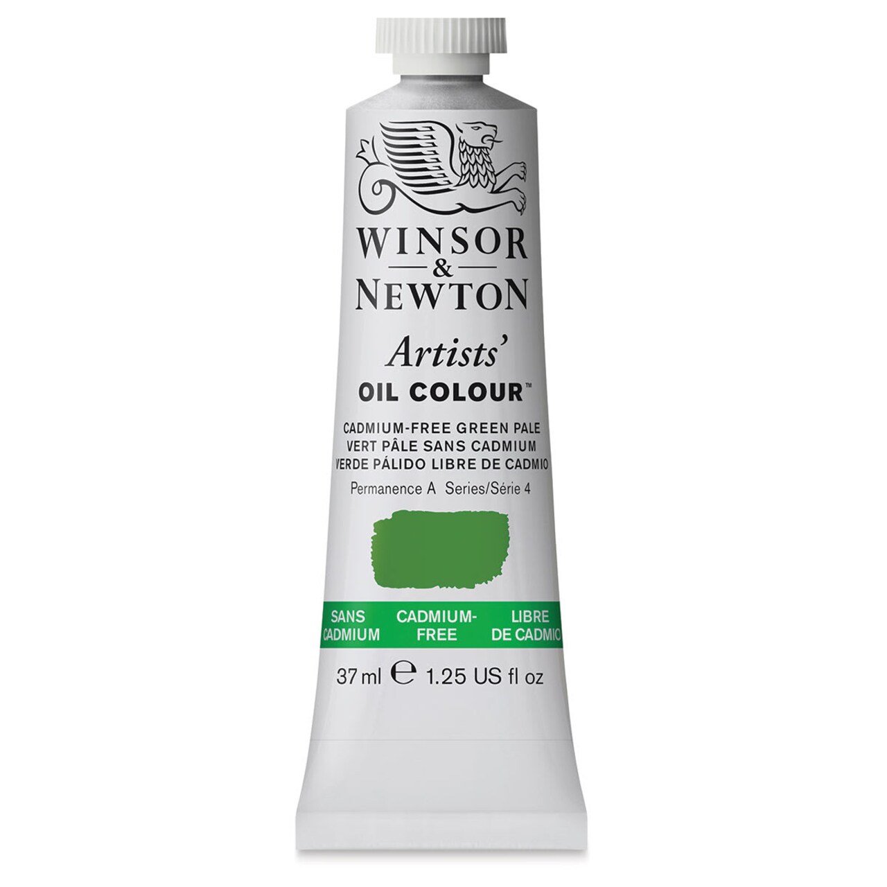 Winsor & Newton Artists' Oil Color - Cadmium Free Green Pale, 37 ml, tube